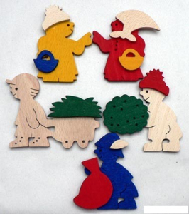 Magnetické obrázky - Děti, 5ks (Makovský)