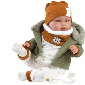 Panenka Llorens - NEW BORN, zvuk 44cm