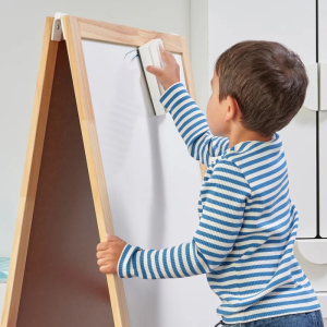 Psací potřeby - Fixy s gumou k dětské tabuli, 4ks (Ikea)
