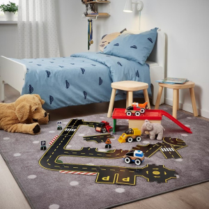 Puzzle podlahové - Silnice pro autíčka RAVUNGE, 23ks (Ikea)