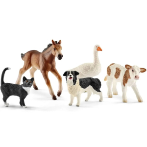 Schleich - Zvířátka set, Farmářská 5ks