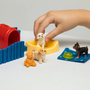 Schleich - Farma, Ohrádka se štěňátky