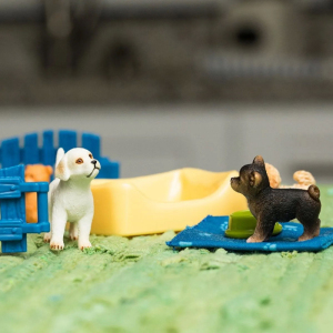 Schleich - Farma, Ohrádka se štěňátky