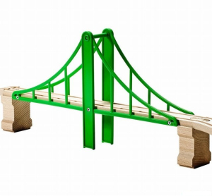 Vláčkodráha mosty - Most železniční zelený LILLABO (Ikea)