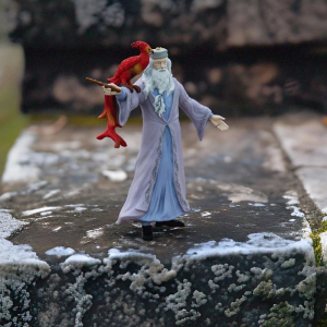 Schleich - Harry Potter, Albus Brumbál a Fénix Fawkes