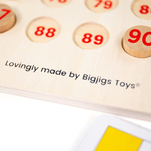 Společenská hra - Bingo tradiční dřevěné (Bigjigs)