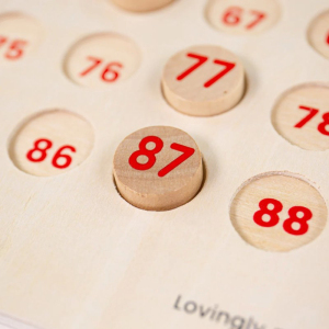 Společenská hra - Bingo tradiční dřevěné (Bigjigs)