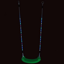 Houpačka - Plastová zelená svítící LED