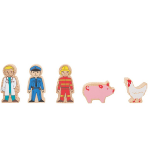 Vláčkodráha Small foot - S visutým mostem a tunely, 60 dílů