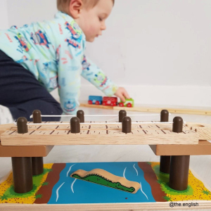 Vláčkodráha most - Safari (Bigjigs)