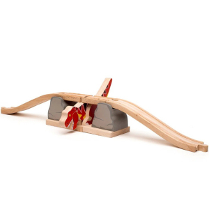 Vláčkodráha most - S dinosaurem T- Rexem (Bigjigs)