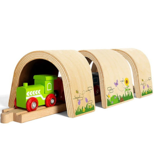 Vláčkodráha tunel - Zakřivený (Bigjigs)