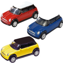 Kovový model - Auto Mini Cooper (2001), 1:60, 1ks