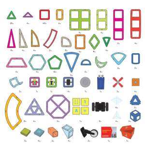 Magformers - Box Didamagna CZ, 241 dílků