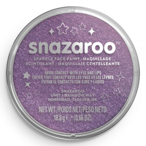 Snazaroo - Barva 18ml, Třpytivá fialová (Sparkle Lilac)