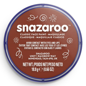 Snazaroo - Barva 18ml, Hnědá rezavá (Rust Brown)