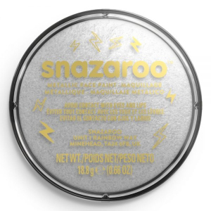 Snazaroo - Barva 18ml, Metalická stříbrná (Electric Silver)