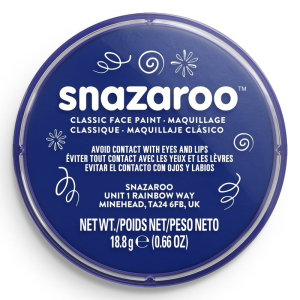 Snazaroo - Barva 18ml, Modrá tmavá (Dark Blue)
