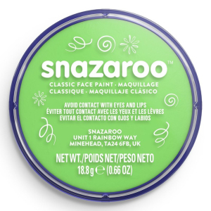 Snazaroo - Barva 18ml, Zelená limetková (Lime Green)
