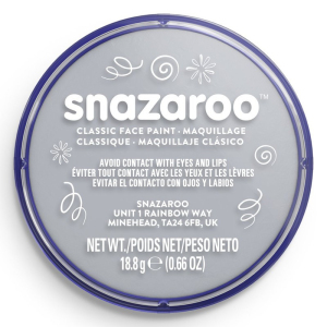 Snazaroo - Barva 18ml, Šedá světlá (Light Grey)
