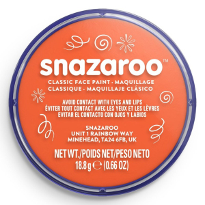 Snazaroo - Barva 18ml, Oranžová (Orange)