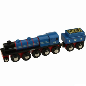 Vláčkodráha vláčky - Lokomotiva LMR Gordon (Bigjigs)