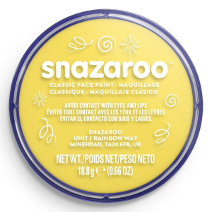Snazaroo - Barva 18ml, Žlutá (Bright Yellow)