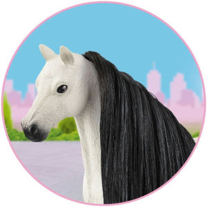 Schleich - Koňský salón, Doplněk ocas a hříva černé