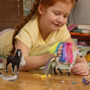 Schleich - Koňský salón, Doplněk ocas a hříva duhové