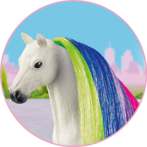 Schleich - Koňský salón, Doplněk ocas a hříva duhové
