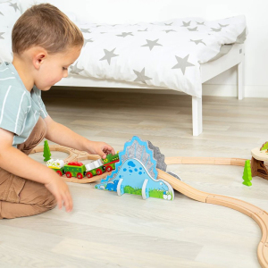 Vláčkodráha tunel - Dinosauří (Bigjigs)