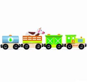 Vláčkodráha Janod - Story Express Farma, 54 dílů