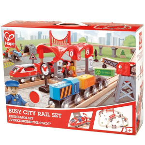 Vláčkodráha Hape - Busy City, 51 dílů