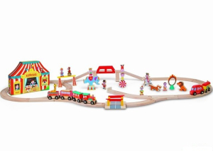 Vláčkodráha Janod - Story Express Cirkus, 52 dílů