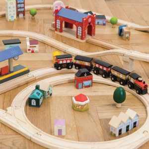 Vláčkodráha Le Toy Van - City, 120 dílů