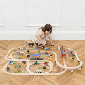 Vláčkodráha Le Toy Van - City, 120 dílů