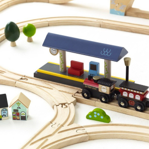 Vláčkodráha Le Toy Van - City, 120 dílů