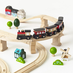 Vláčkodráha Le Toy Van - City, 120 dílů