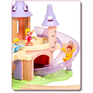 Vláčkodráha Brio - Disney Princess Zámecká, 18 dílů