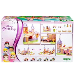 Vláčkodráha Brio - Disney Princess Zámecká, 18 dílů