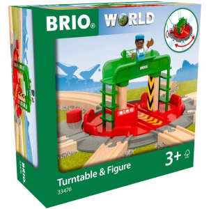 Vláčkodráha točna - Průmyslová s panáčkem (Brio)