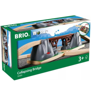 Vláčkodráha most - Železniční padací (Brio)