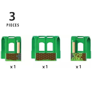 Vláčkodráha tunel - Flexibilní zahnutý (Brio)