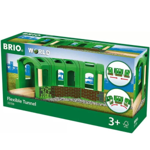 Vláčkodráha tunel - Flexibilní zahnutý (Brio)