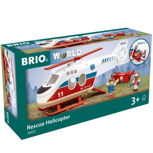 Vláčkodráha doplněk - Záchranářský vrtulník (Brio)
