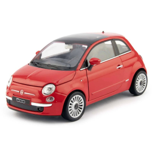 Kovový model - Auto Fiat 500 (2007), 1:24, 1ks