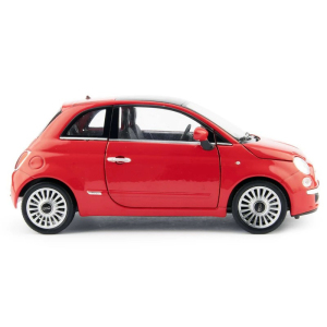 Kovový model - Auto Fiat 500 (2007), 1:24, 1ks