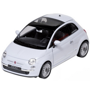 Kovový model - Auto Fiat 500 (2007), 1:24, 1ks