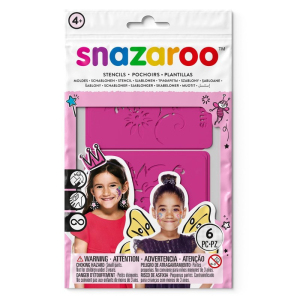 Snazaroo - Šablony na obličejové barvy 6ks, Dívčí