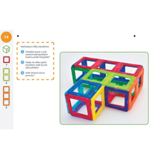 Magformers - Box Geometrie 2 CZ, 44 dílků